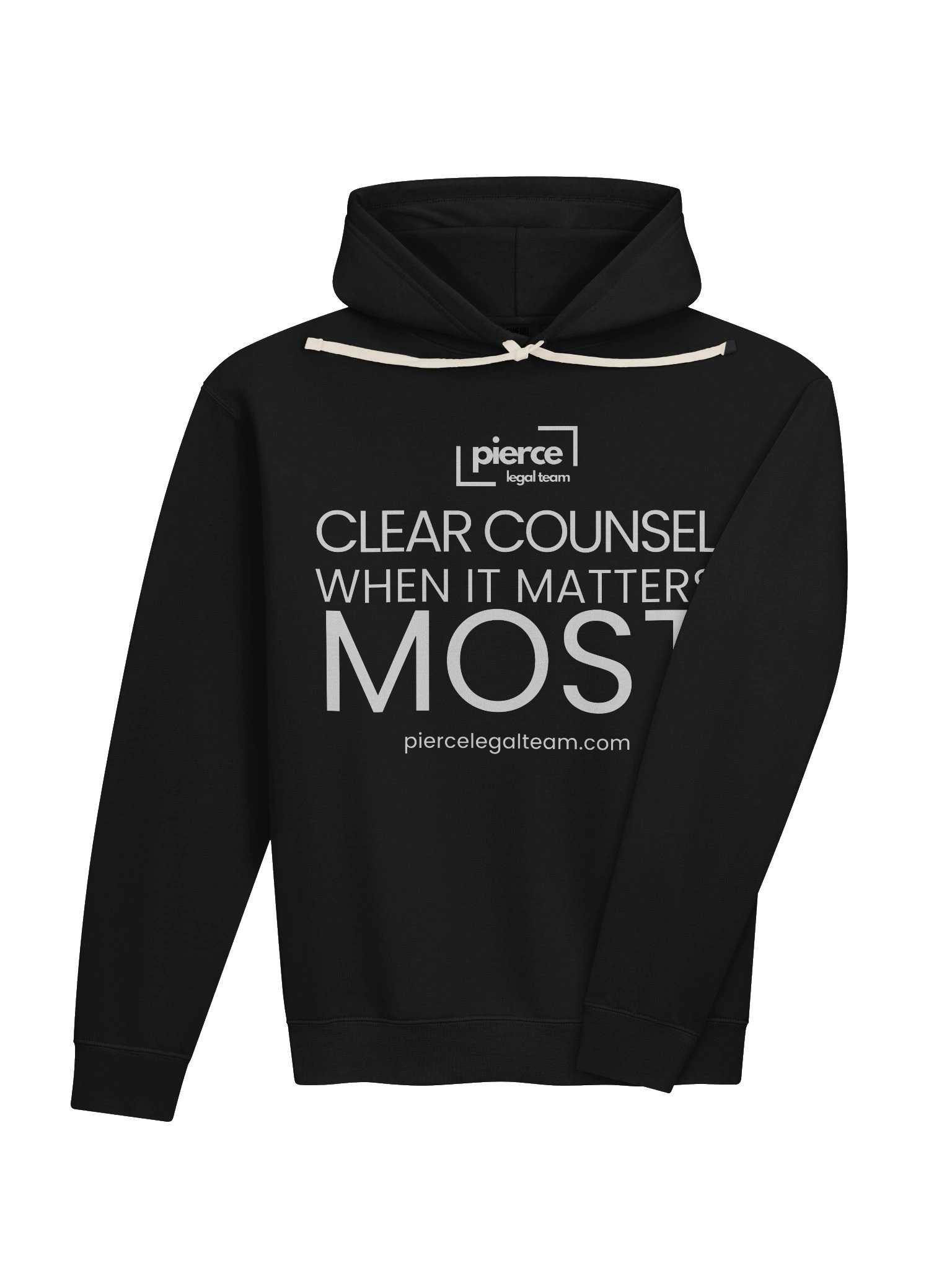 Clear Counsel Hoodie by Pierce Legal Team product image (14)