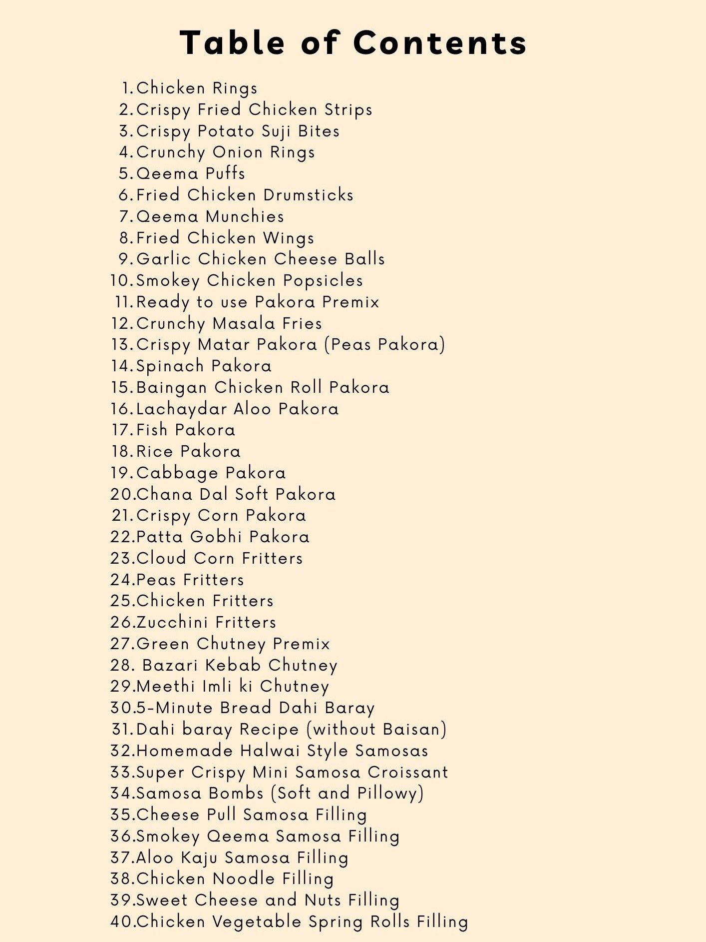 Queen Naush's Iftar Collection - 40 iftar Recipes product image (2)