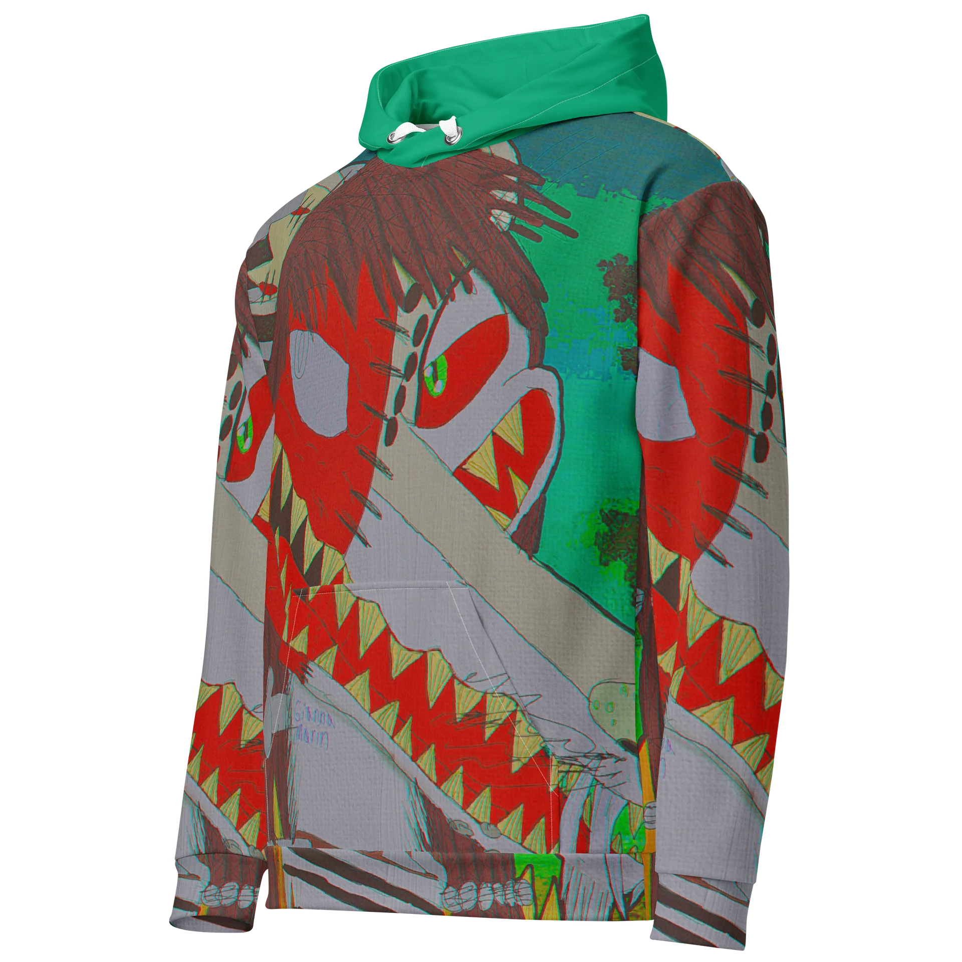 Maceo Grins All-Over Print Hoodie product image (3)