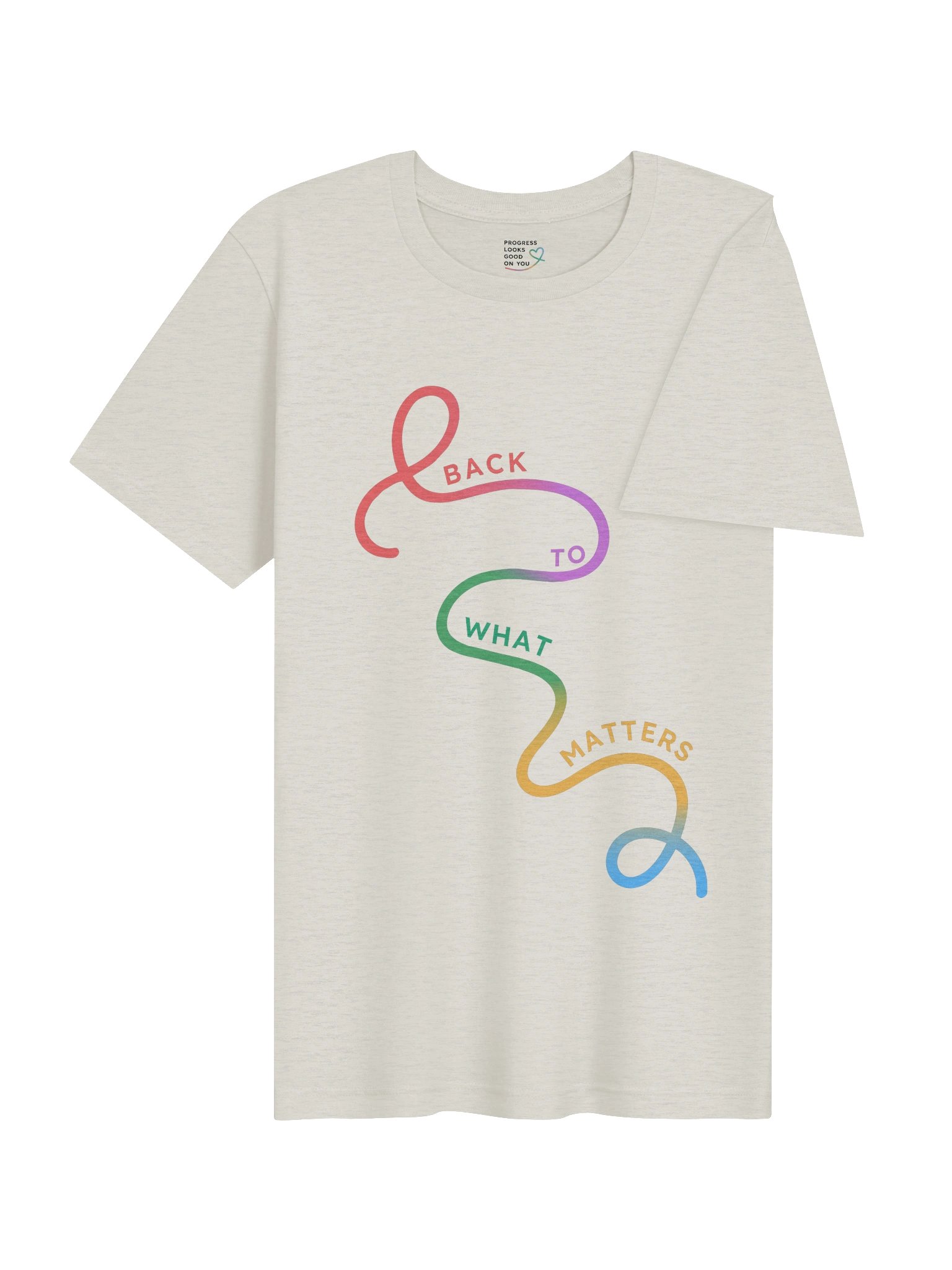Back to What Matters Light Tee product image (4)
