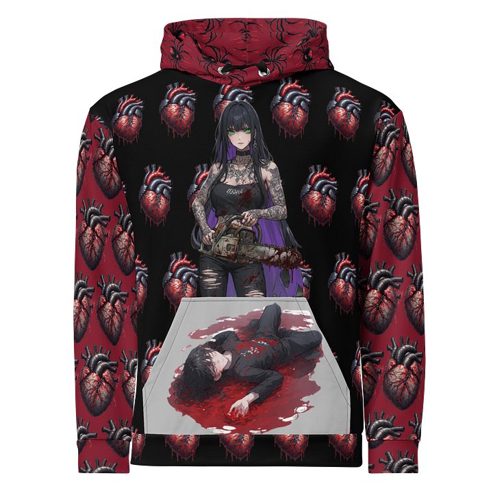 Heart Vibes Cotton Hoodie product image (1)