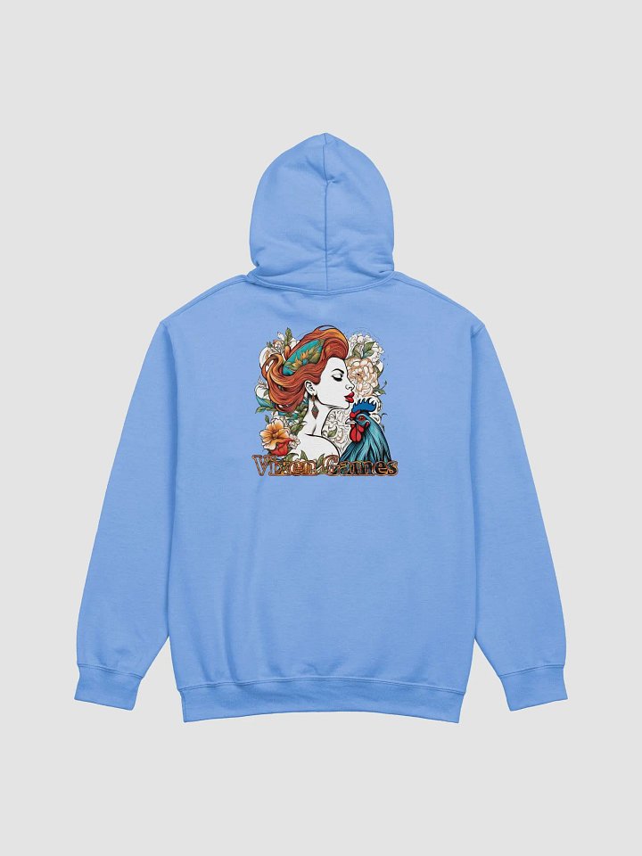 Art Nouveau Inspired Vixen & Cock back print Hoodie product image (22)