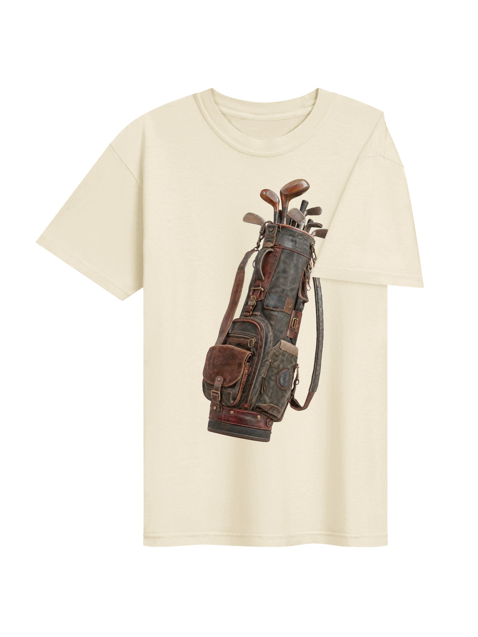 Cinder Links 008 Heirloom Golf Bag Art Tee product image (4)