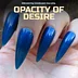 OPACITY OF DESIRE - Shimmering Blue Translucent Jelly Nail Polish