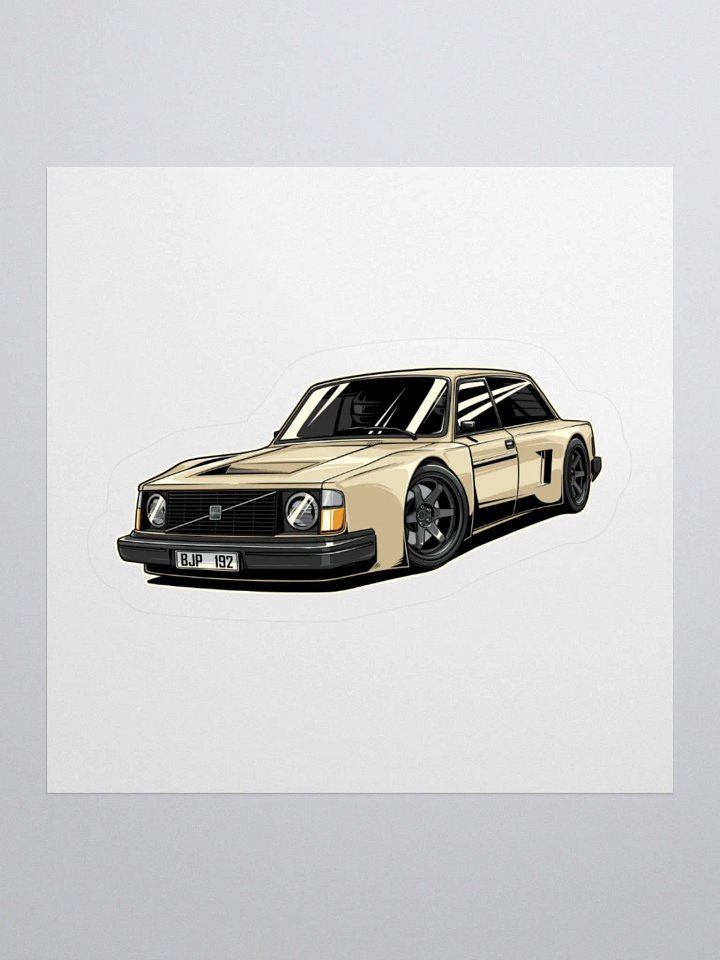 The Mid-Engine V10 Volvo Sticker product image (3)
