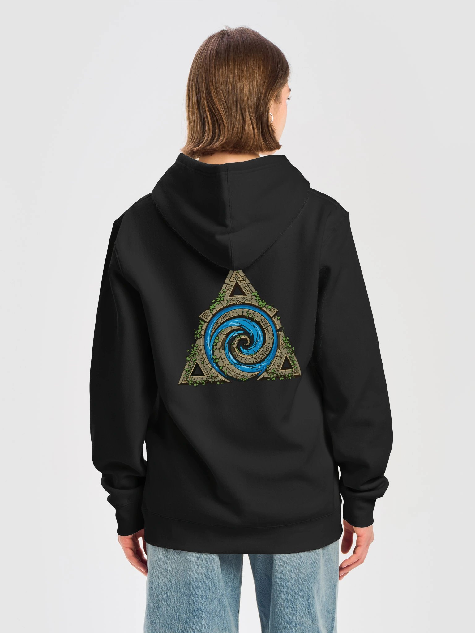 Unknown Shores Minimal Teal Logo Hoodie product image (21)