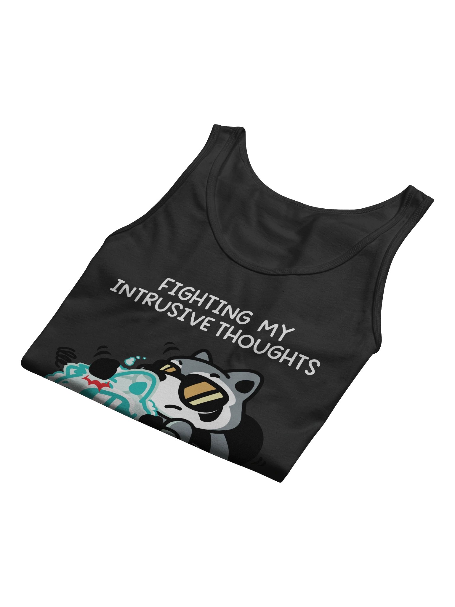 Fighting My Intrusive Thoughts Tank Top product image (36)