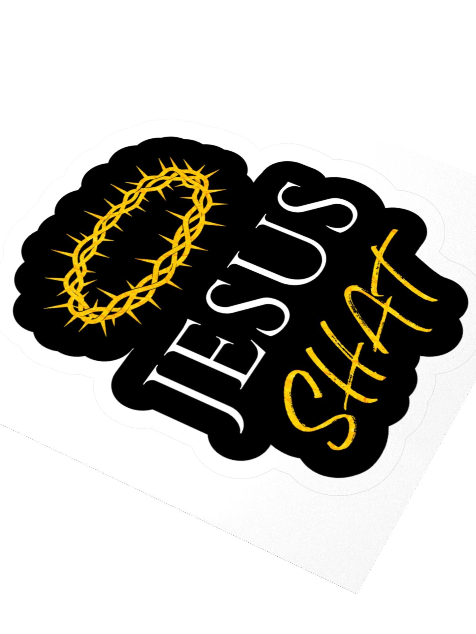 Jesus Shat Sticker product image (3)