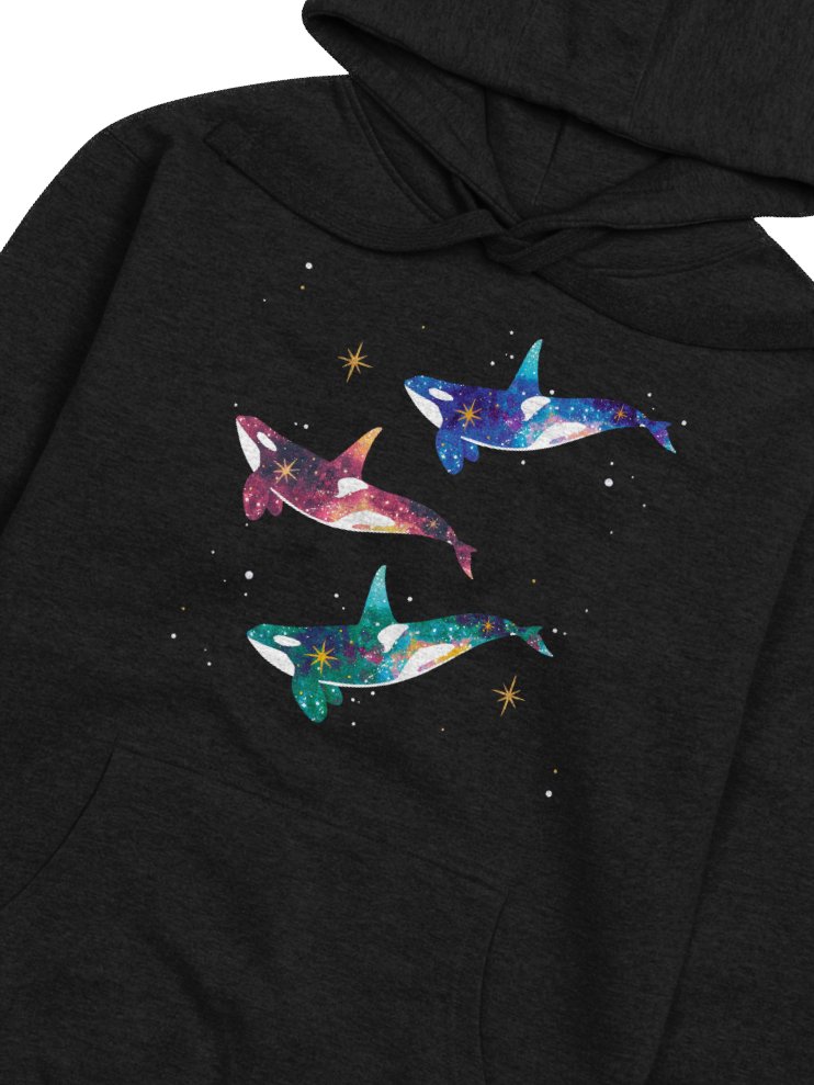 Galaxy Orcas - Cotton Heritage Hoodie product image (13)