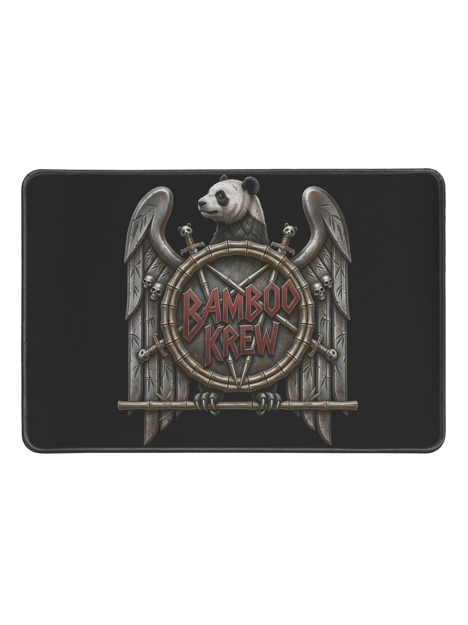 Angel of Death Panda Desk Mat product image (1)