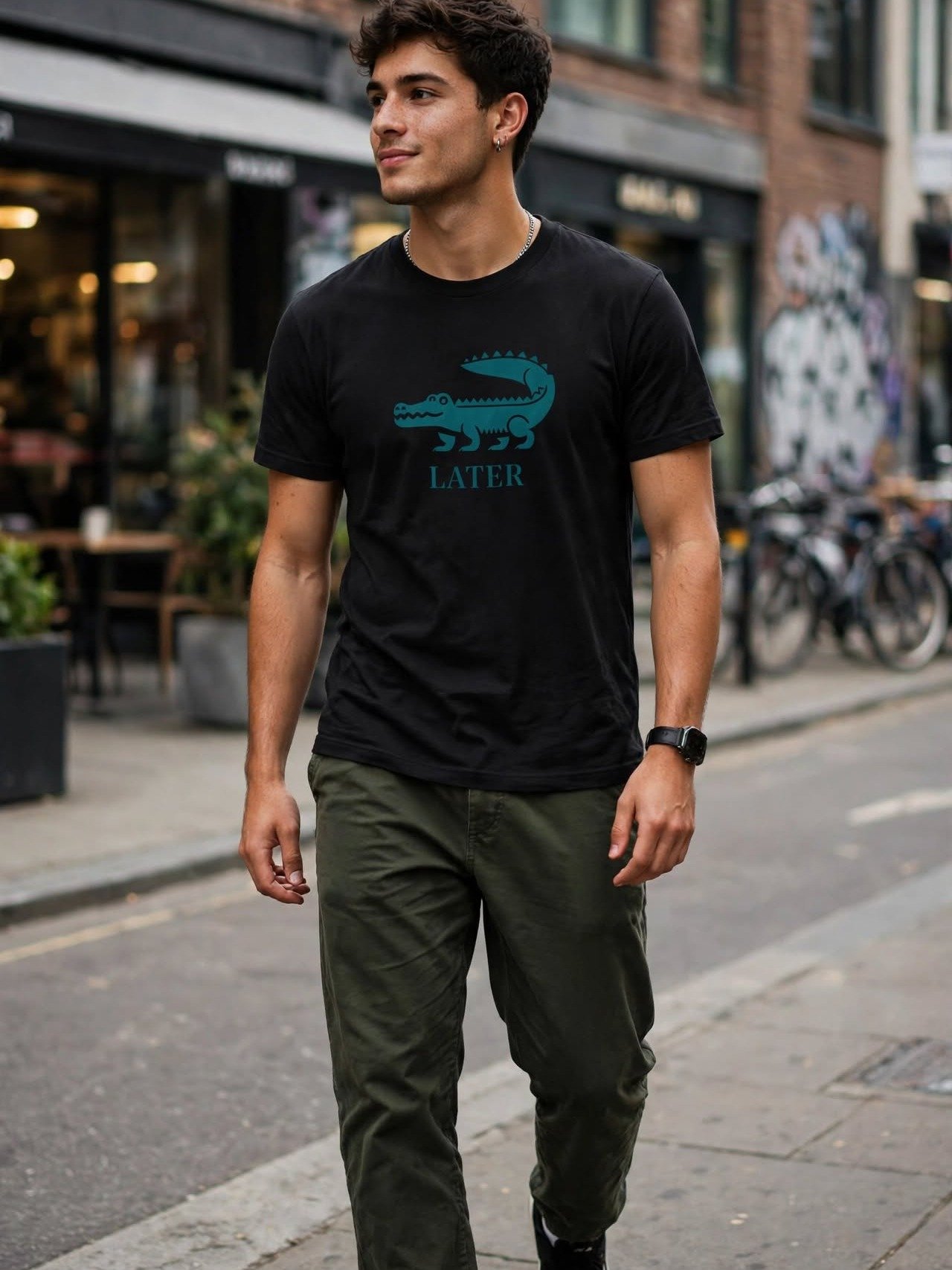 Later Crocodile Graphic Tee product image (2)