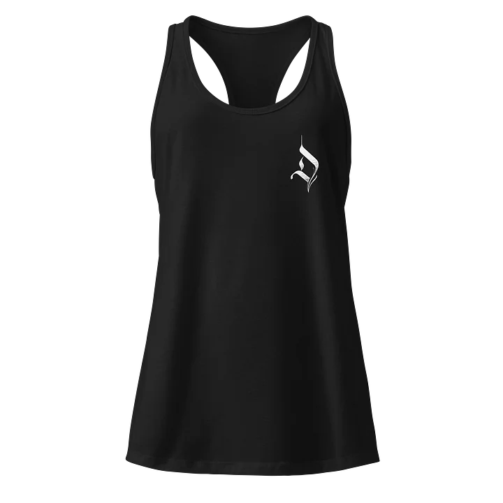 White Logo Singlet - female product image (2)