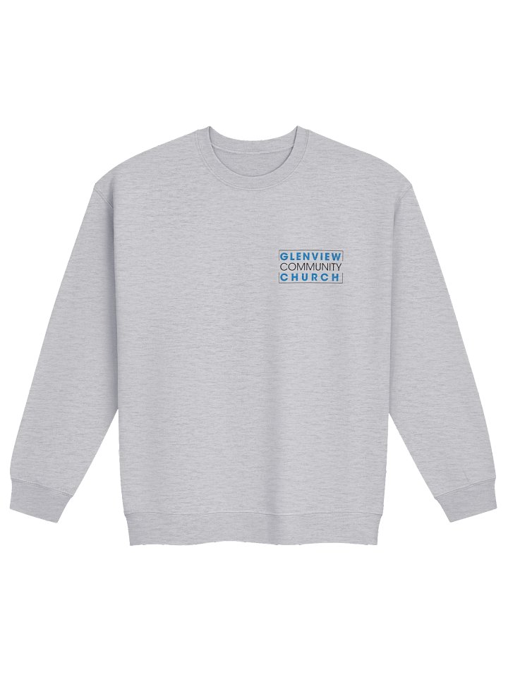 Glenview Community Church- Amazing Grey Crew Neck Sweatshirt product image (1)