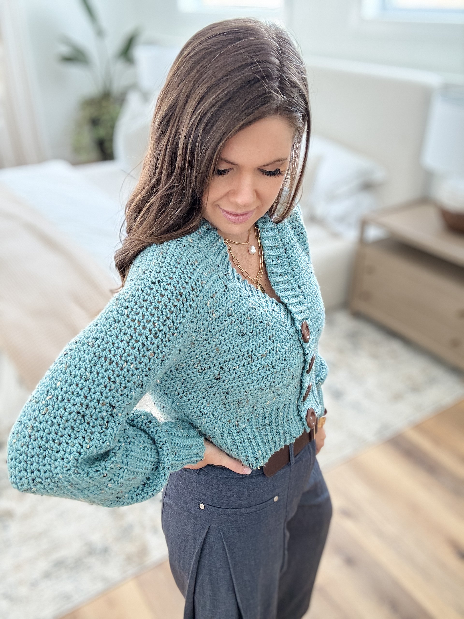 Lakeside Cardigan Crochet Pattern product image (4)