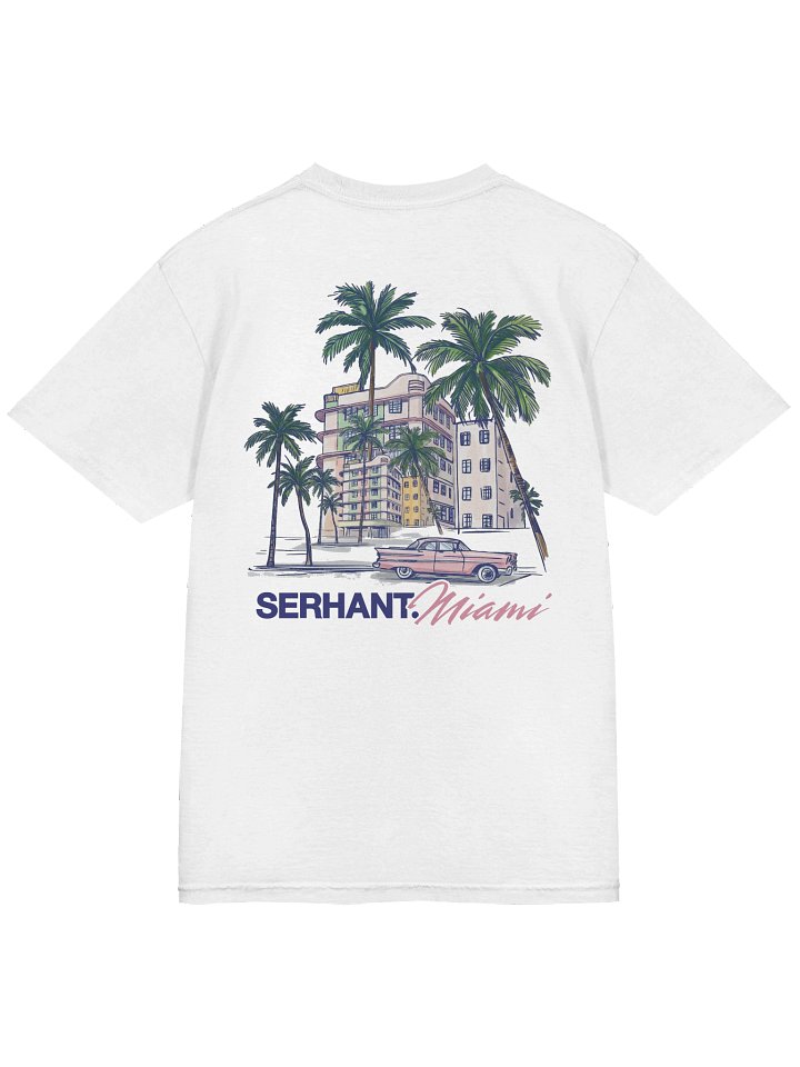 SERHANT. Miami Palm Drive Tee product image (1)