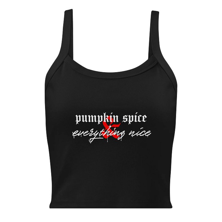Pumpkin Spice ribbed tank product image (9)