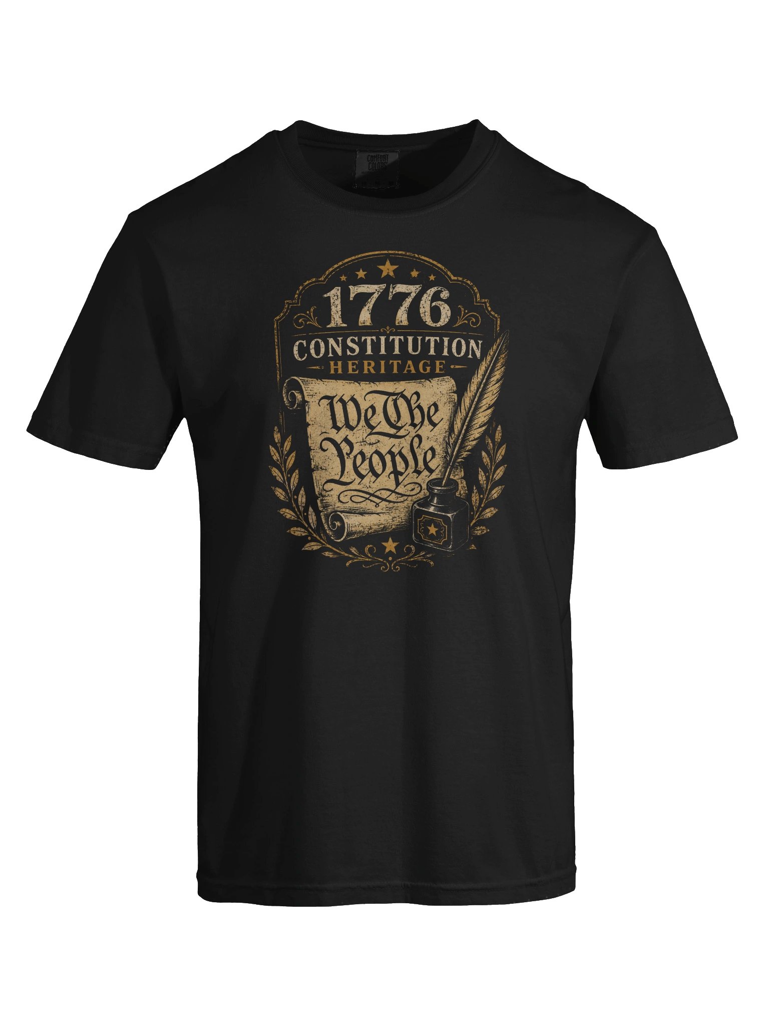 1776 Constitution T-Shirt | Vintage American Heritage Patriotic Tee product image (5)