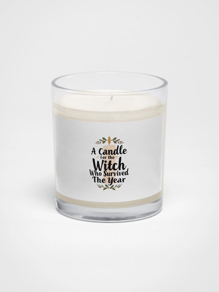 “For the Witch Who Survived the Year” Candle product image (1)