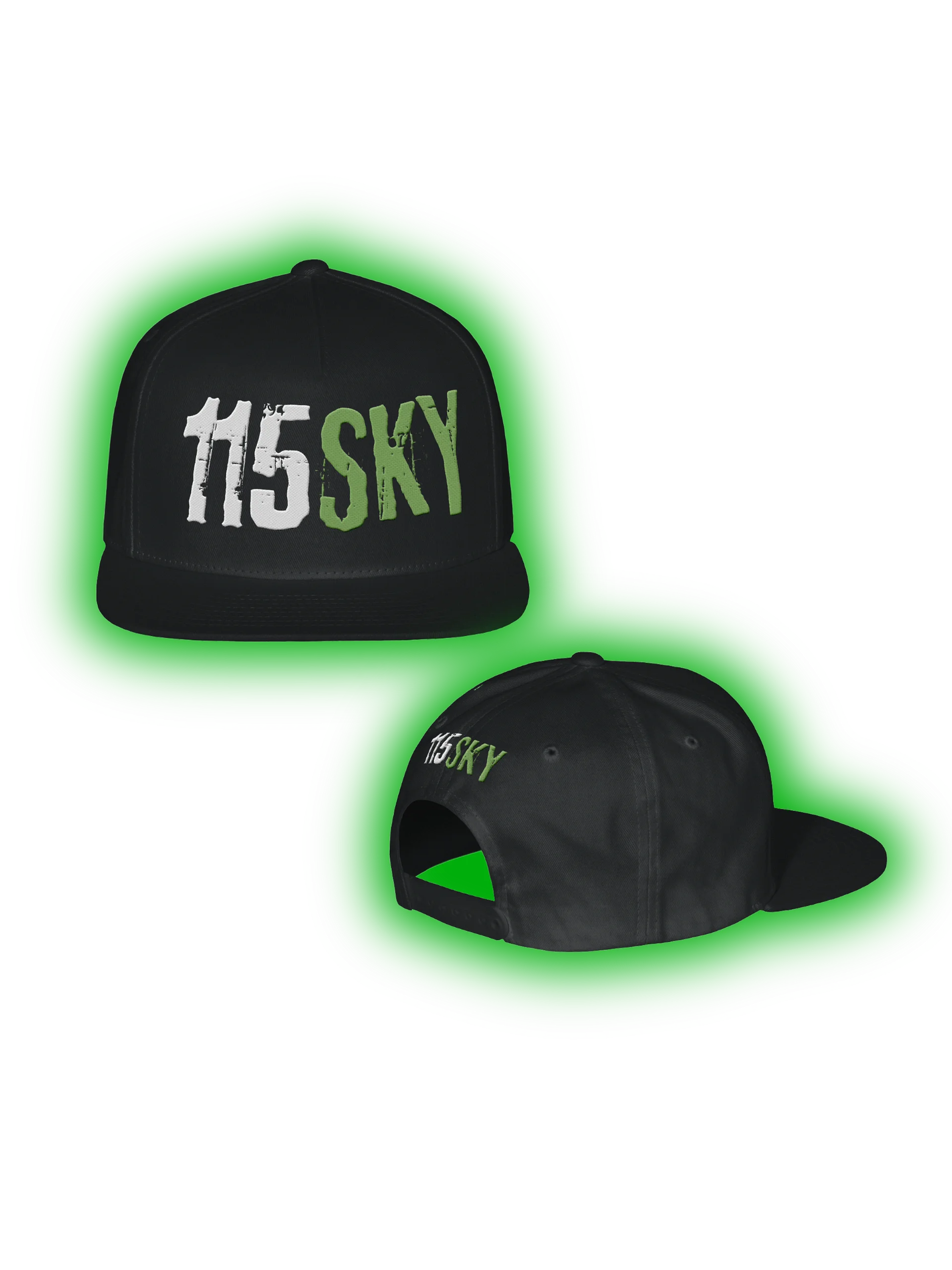 115SKY Flat Snapback Cap product image (1)