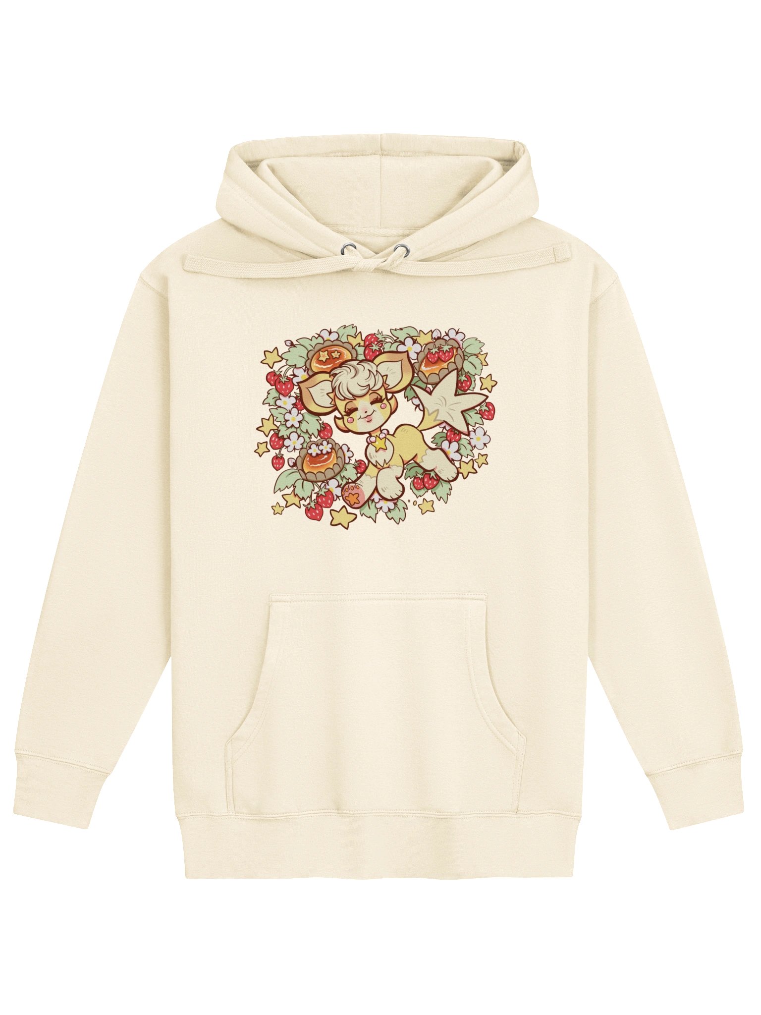 Cream Fox Hoodie product image (4)