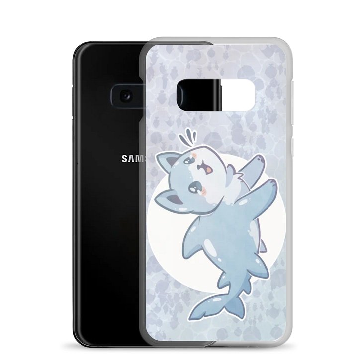 CATSHARK - White shark - samsung clear case product image (24)