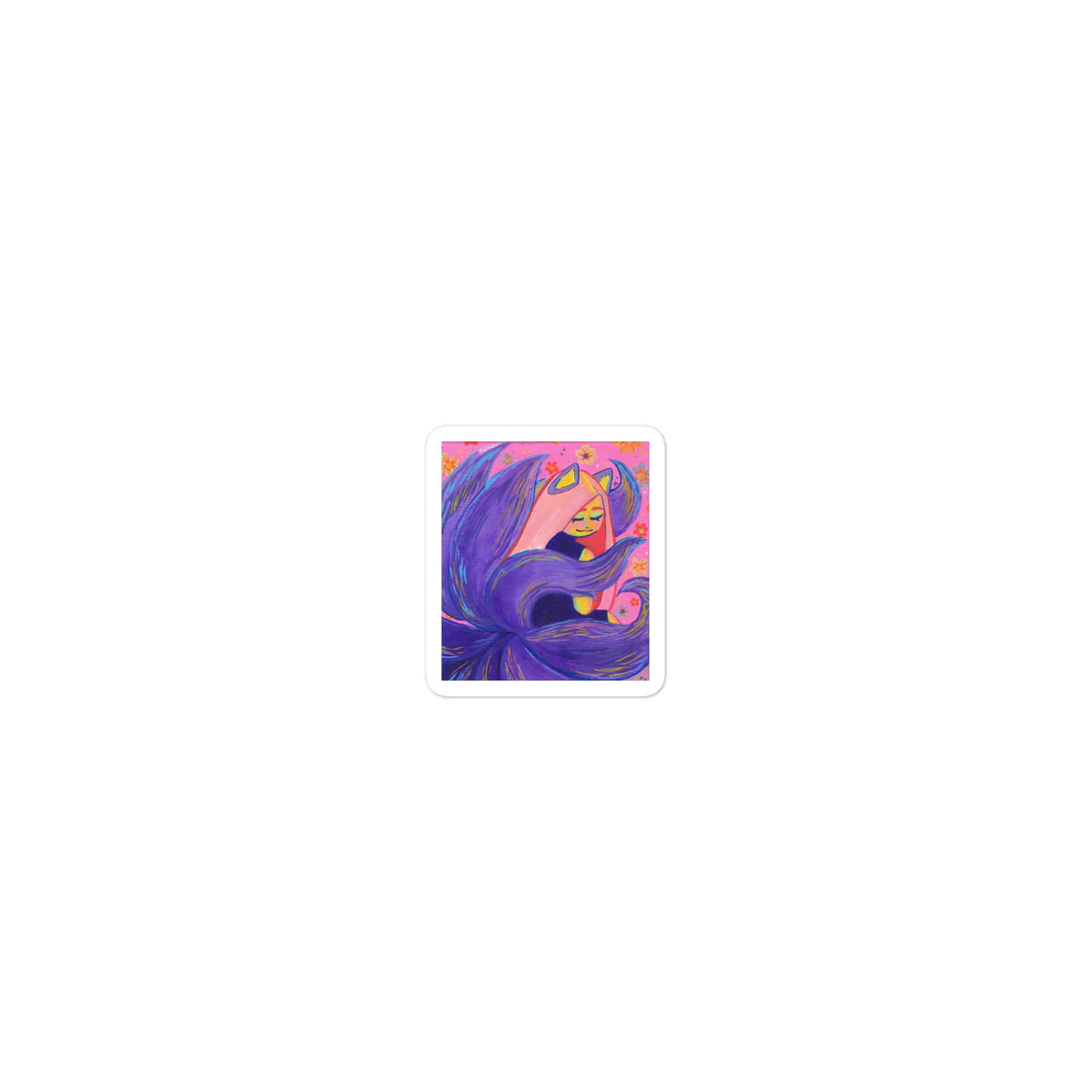 Spring Kitsune Sticker product image (1)