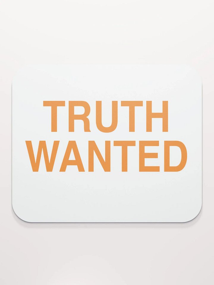 Truth Wanted Mouse Pad product image (2)