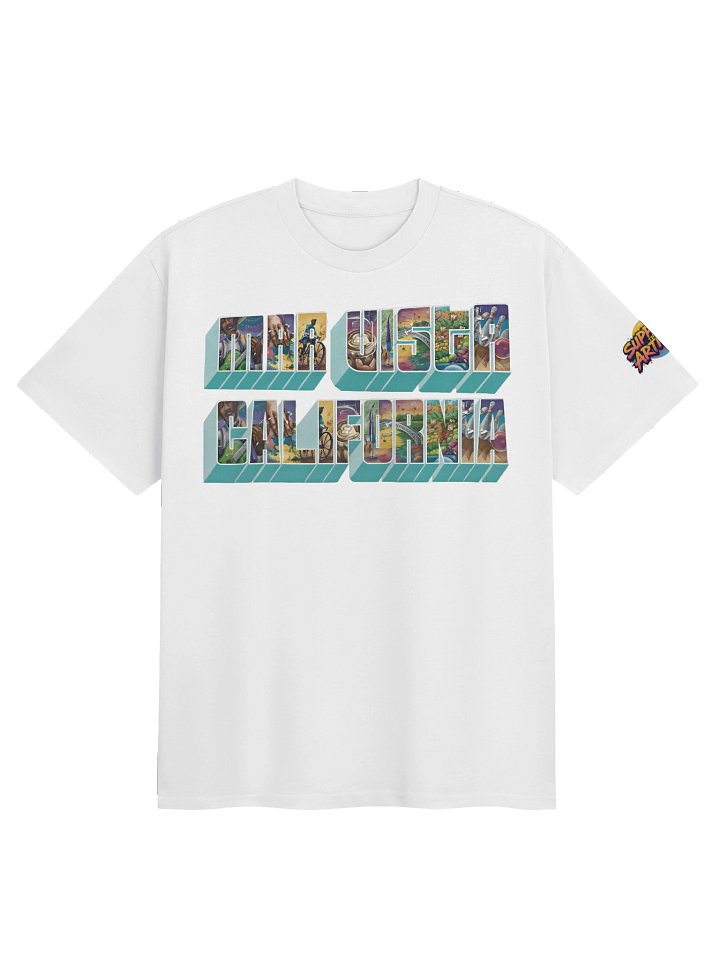 Mar Vista Graffiti Heavy Weight Shirt product image (2)