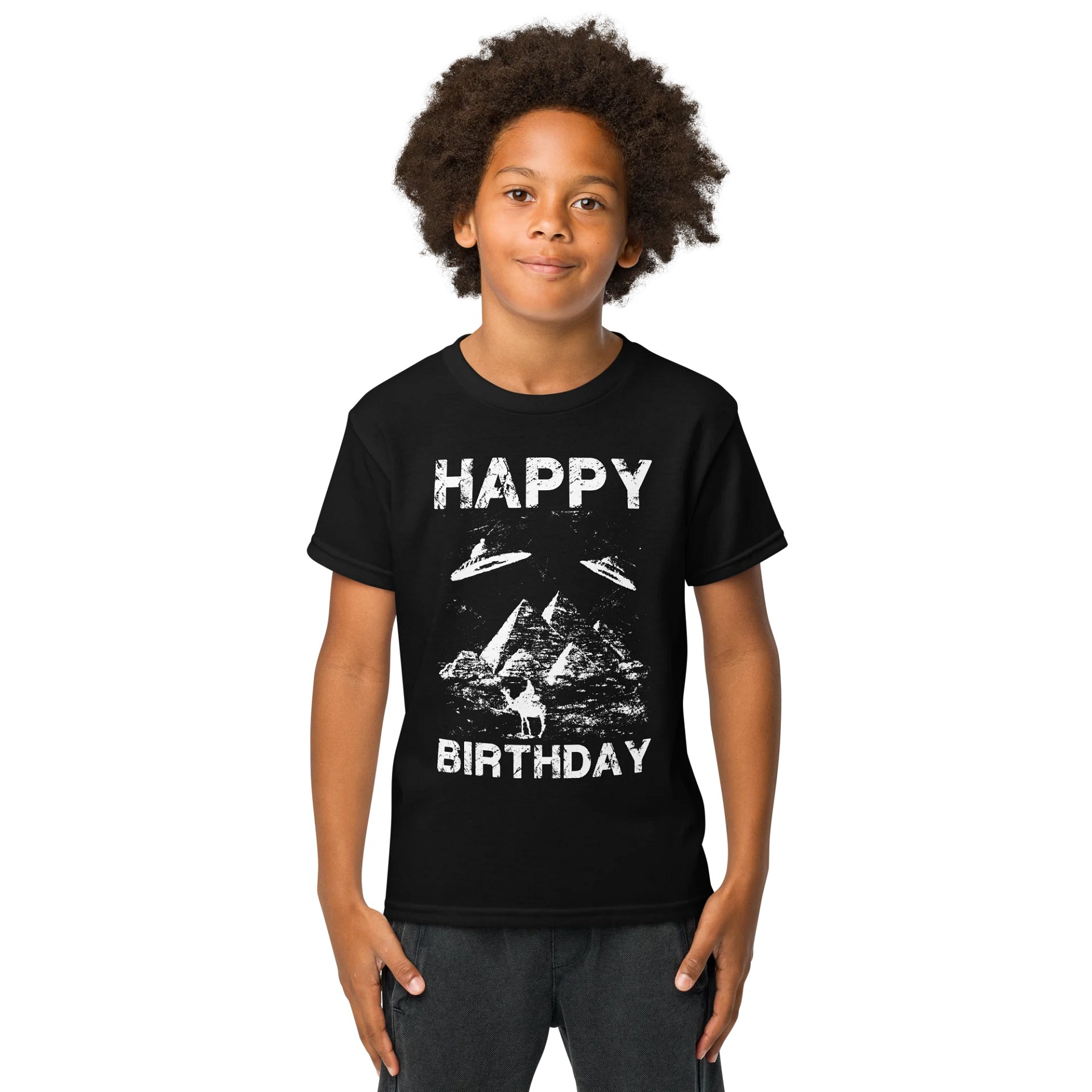 Happy Birthday (UFO Egypt) T-Shirt For Kids product image (1)
