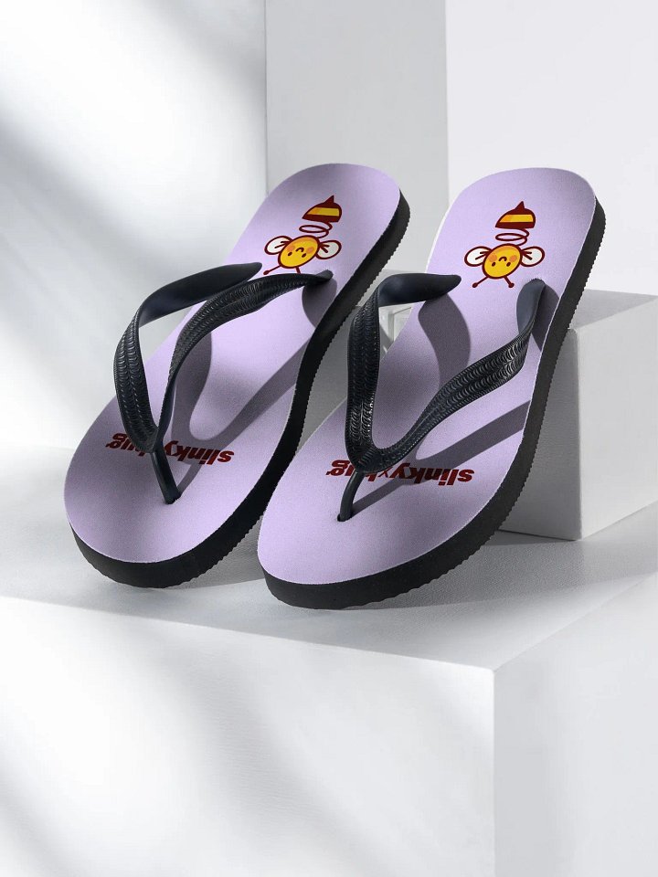 Purple bee thongs product image (1)