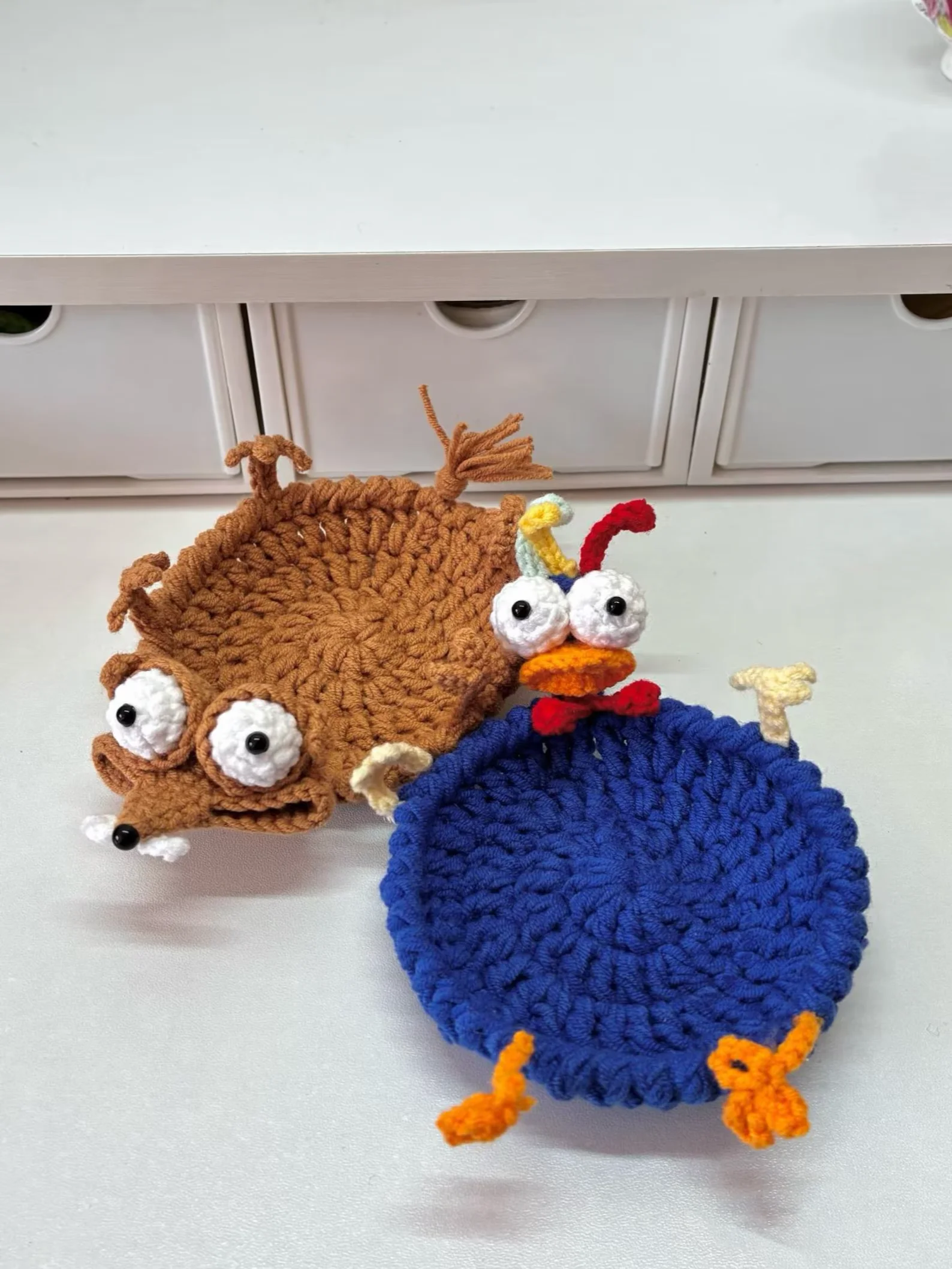 20-in-1 Animal Crochet Popup Coaster Patterns PDF product image (10)