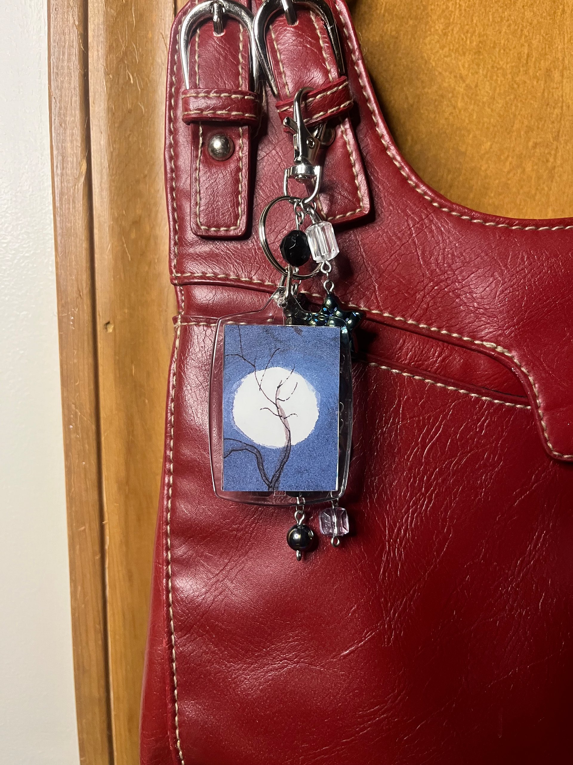 Spooky Full Moon Deluxe Bag Charm product image (2)