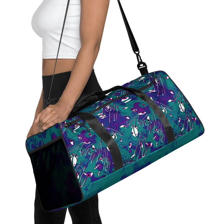 Eyes and Lightning Magic Duffle Bag (Overdose Colours) product image (2)