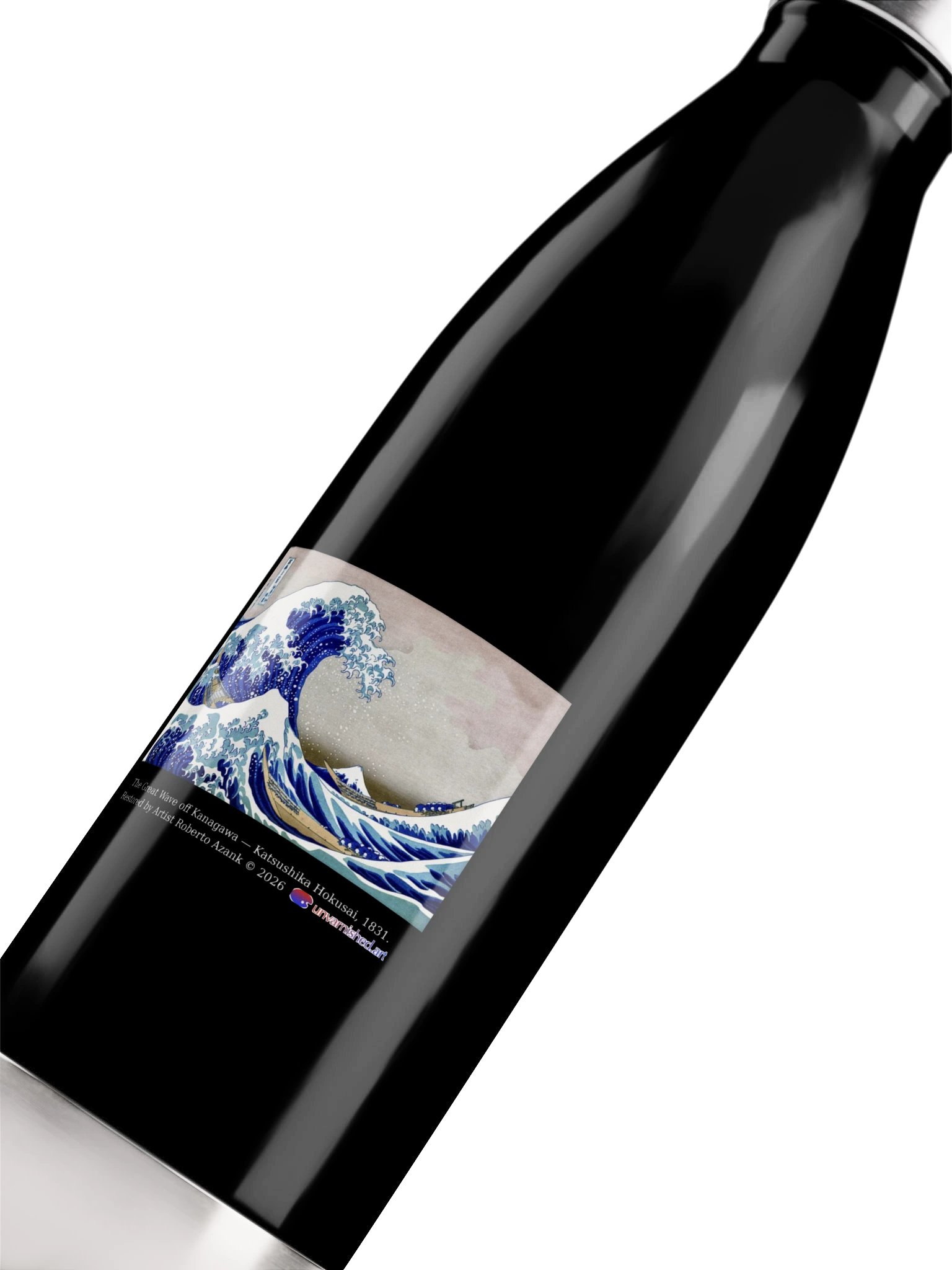 The Great Wave off Kanagawa — Water Bottle product image (5)