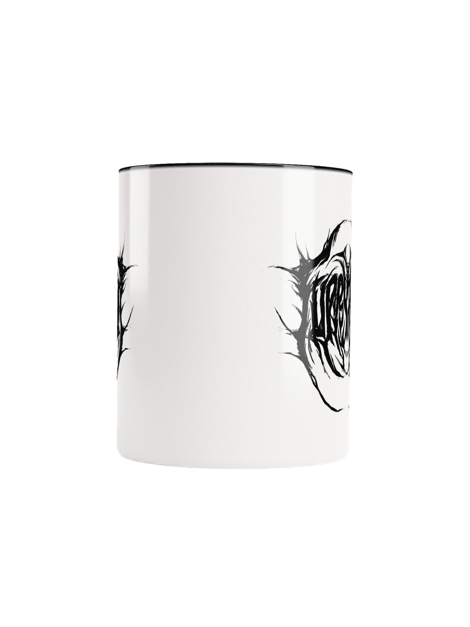 Furry Trash Mug - Metal Logo (Black) product image (5)