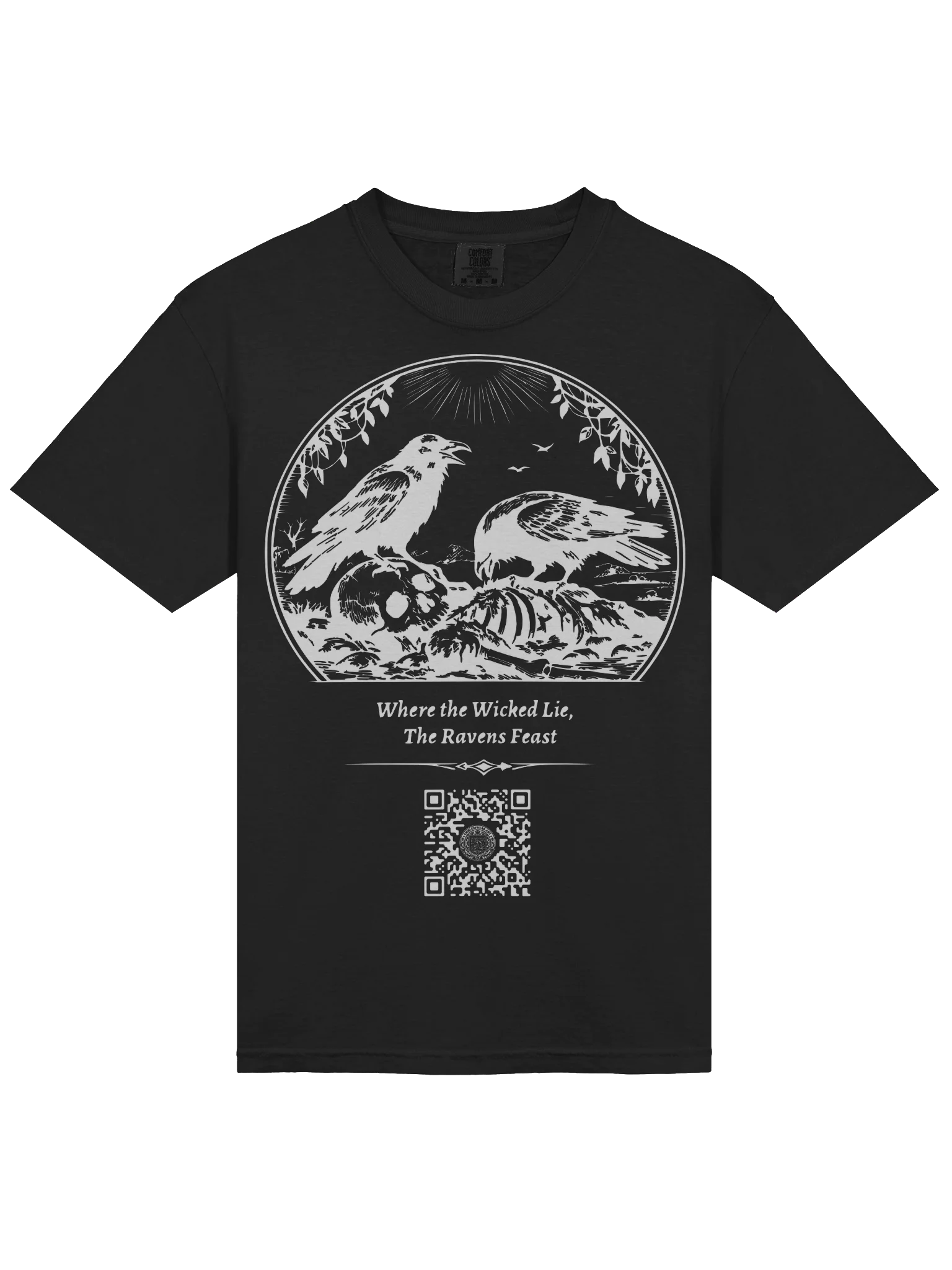 Food for Devils (White on Black/Color) product image (3)