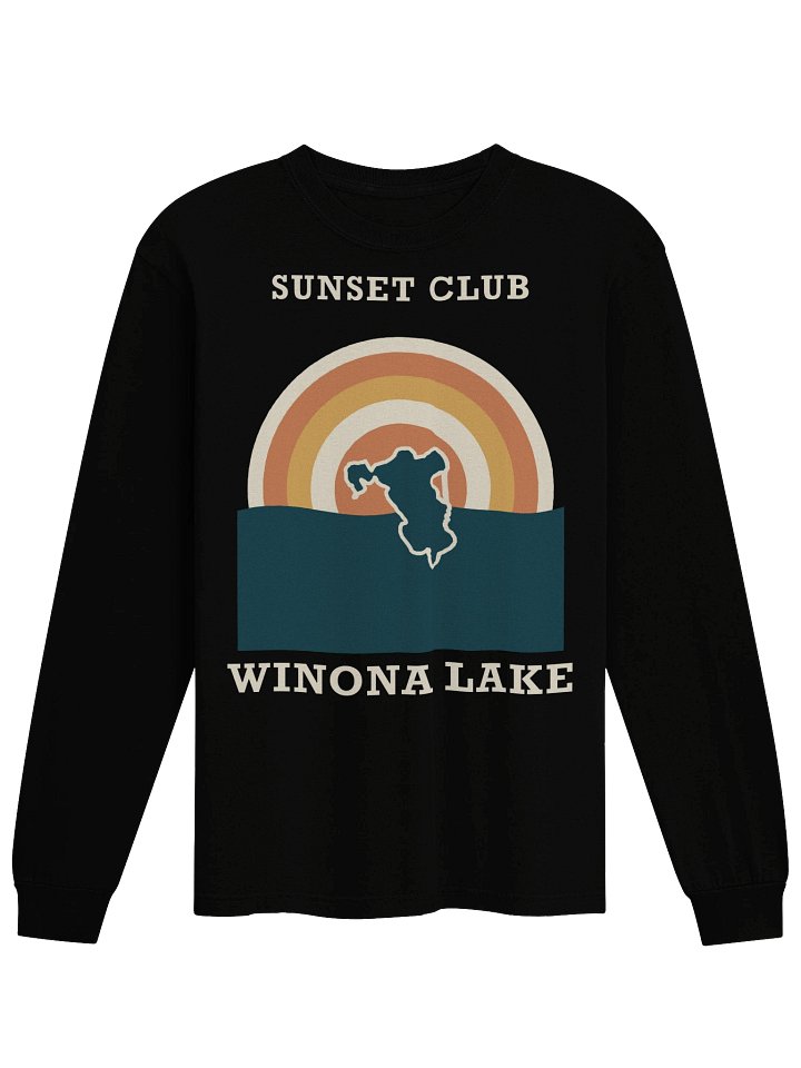 Sunset Club Comfort Colors Long Sleeve — Deep Tones