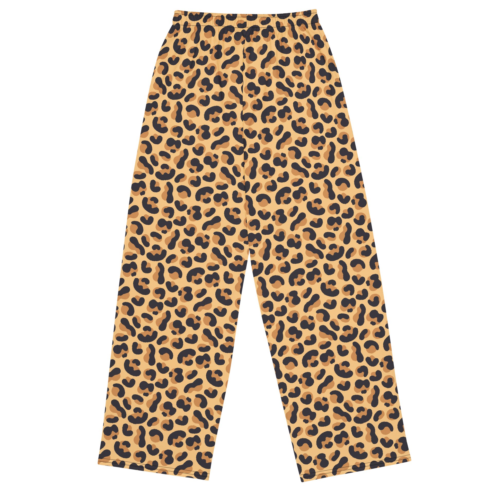 Comfortable Wide-Leg Pants with Bold Leopard Print product image (2)