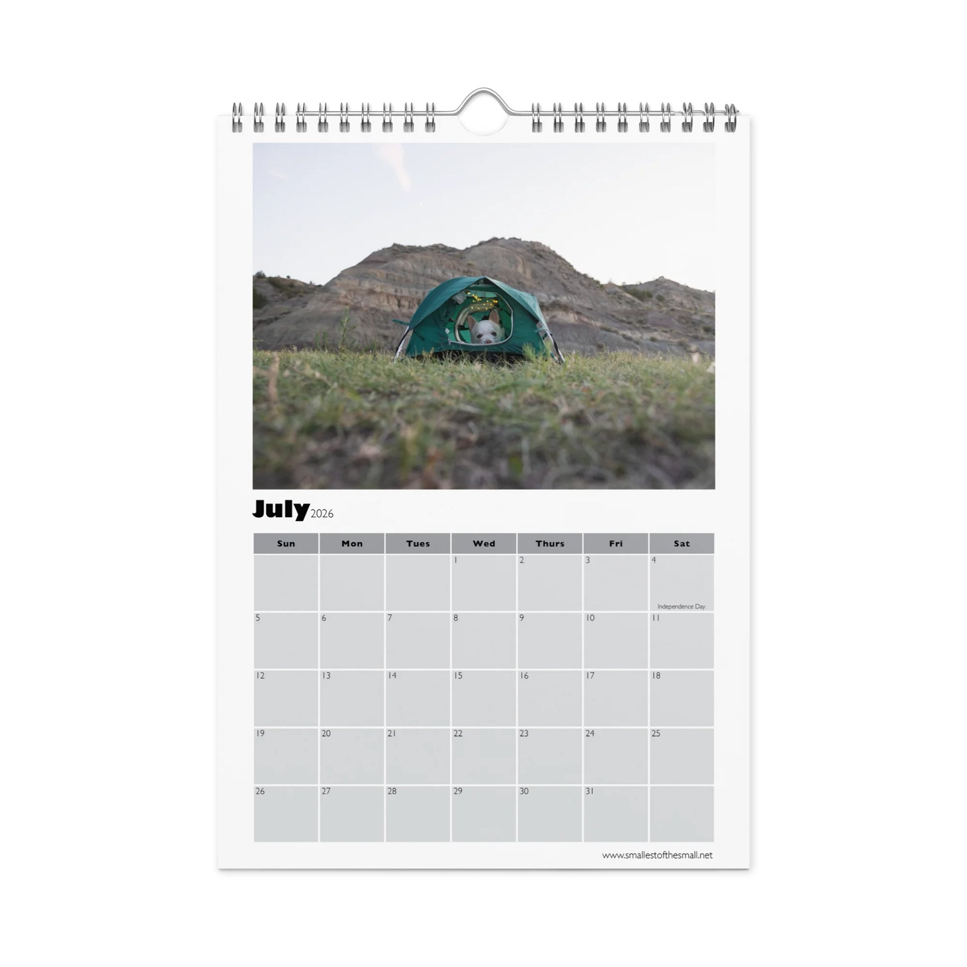 Smallest of the Small 2026 Calendar product image (7)