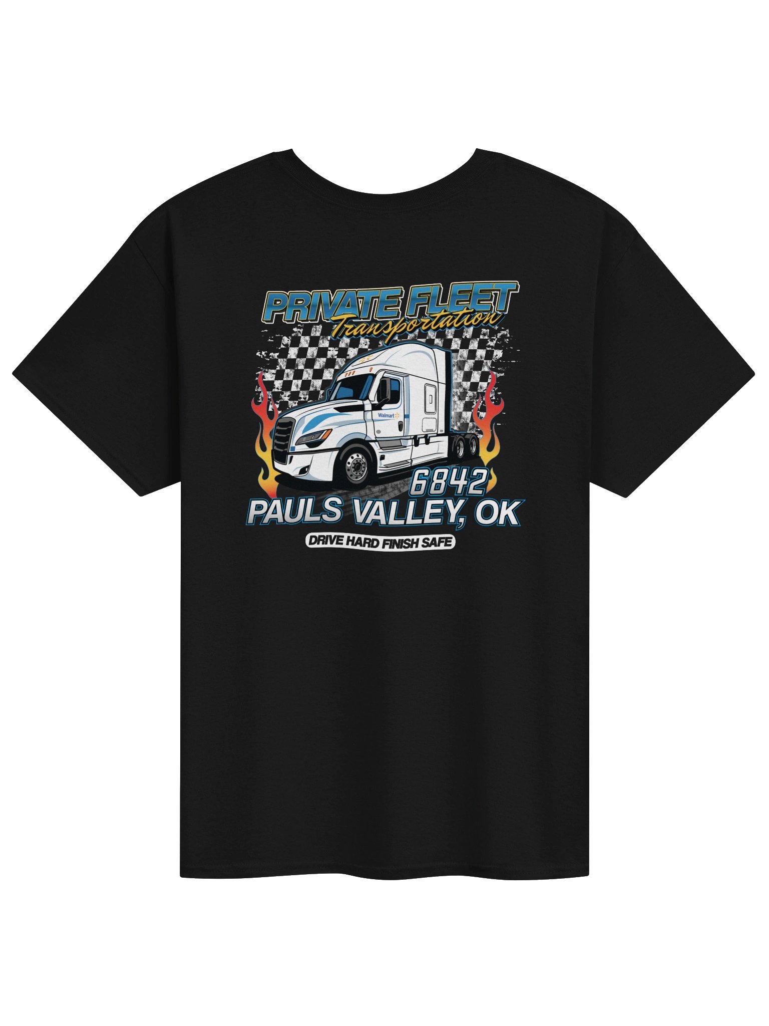 6842 Pauls Valley Private Fleet Racing Theme T-shirt product image (1)