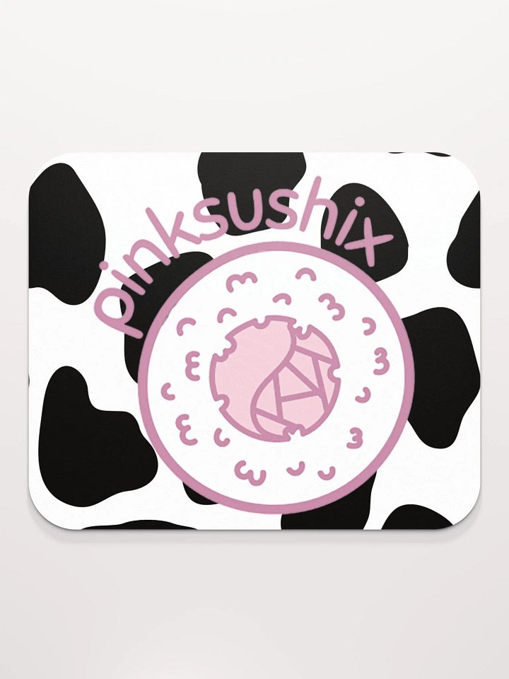 Cow Print PinkSushix Mouse Pad product image (2)