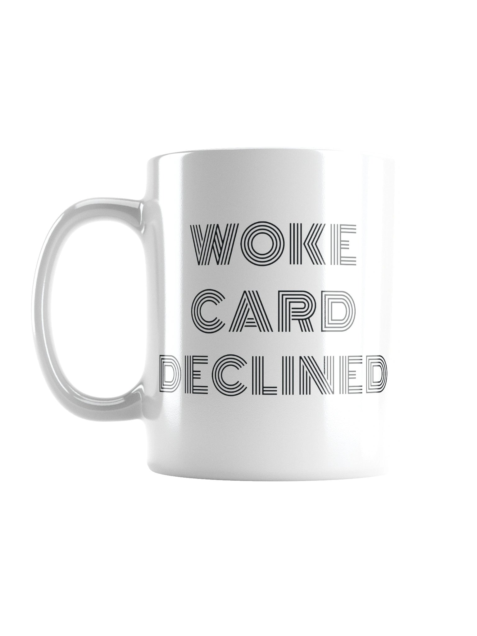 WOKE Card Declined Mug product image (1)
