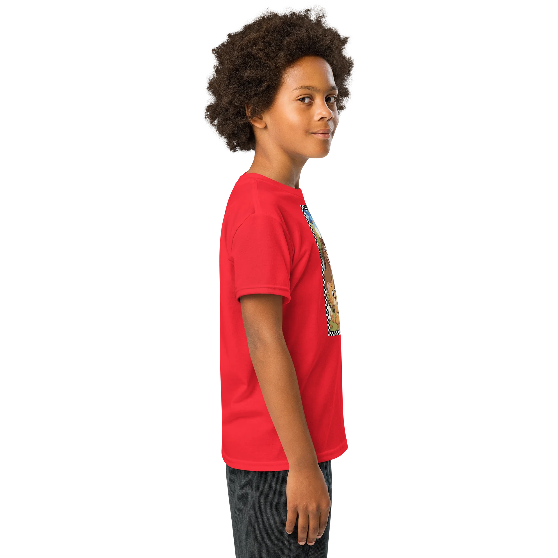 Cute Farm Friends Soccer Youth Sports Tee product image (3)