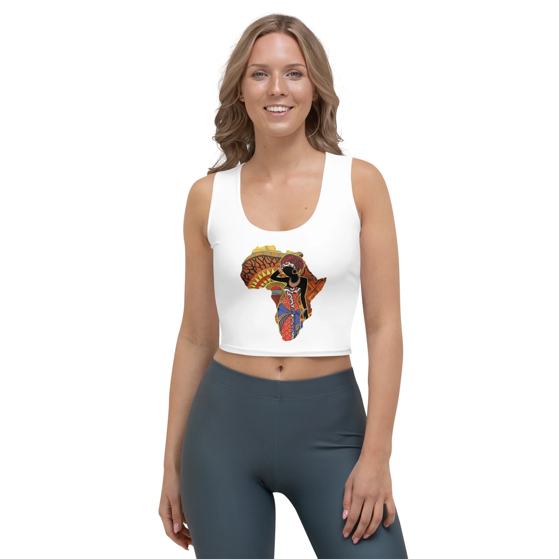Vibrant Headdress Crop Top product image (1)
