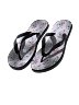 Crystal Dreams Flip Flops – Lavender and Rainbow Crystal Sandals