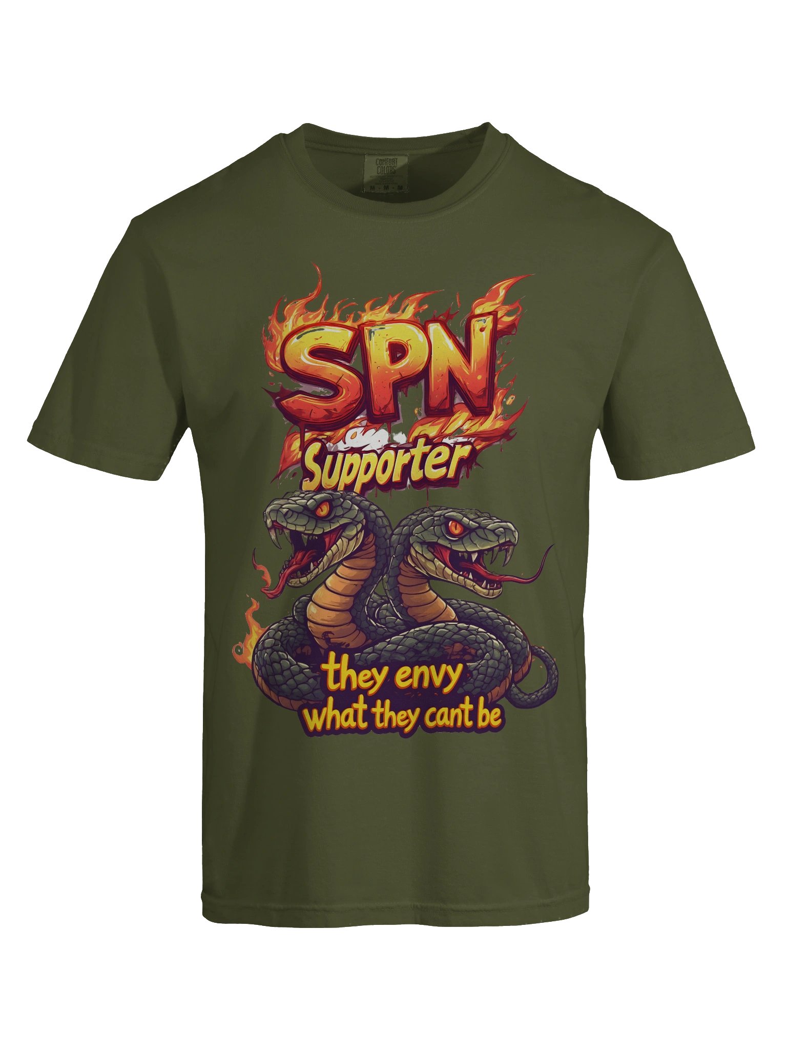 SPN Flaming Serpent Envy T-Shirt product image (37)