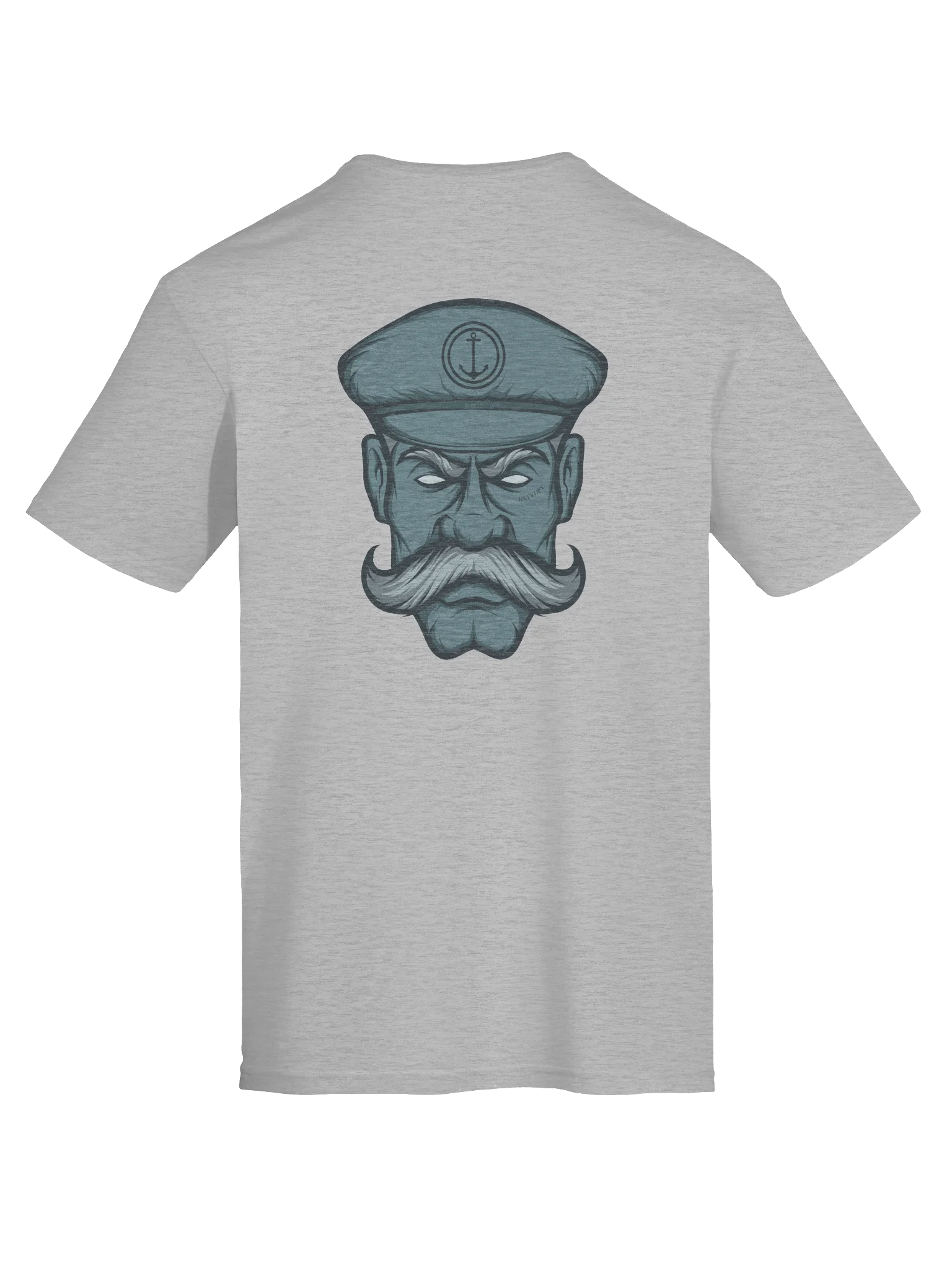 RYL BLD CAPTAIN T SHIRT (BLACK LOGO) product image (11)