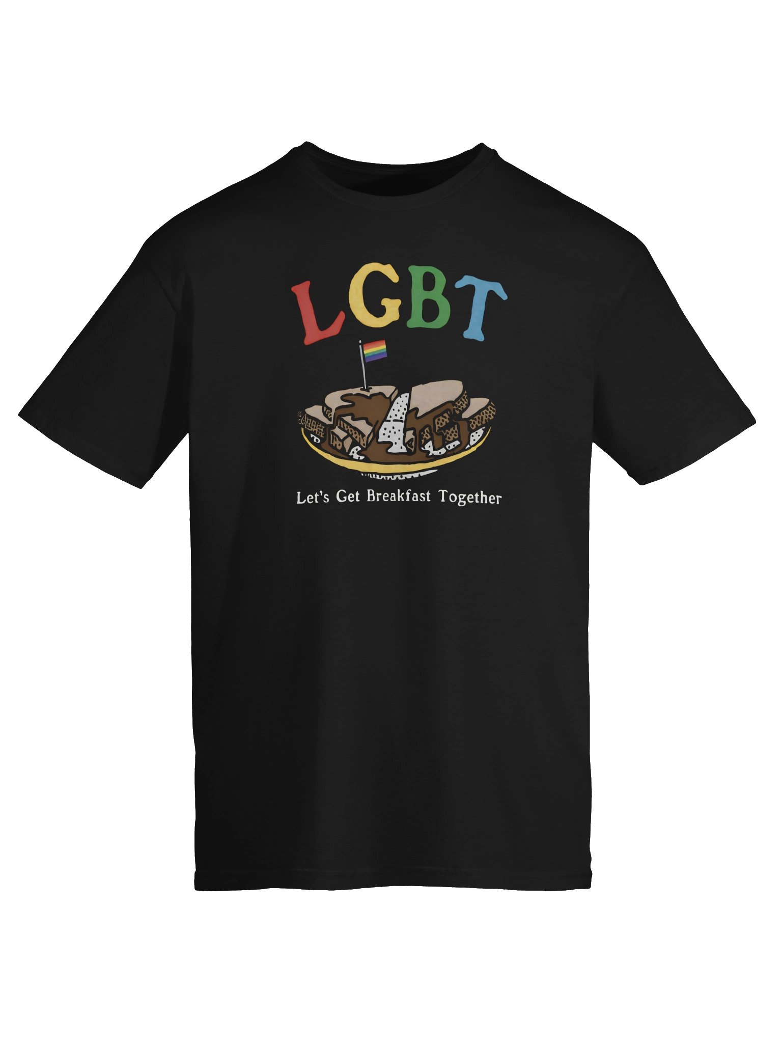 LGBT Let's Get Breakfast Together Shirt product image (2)