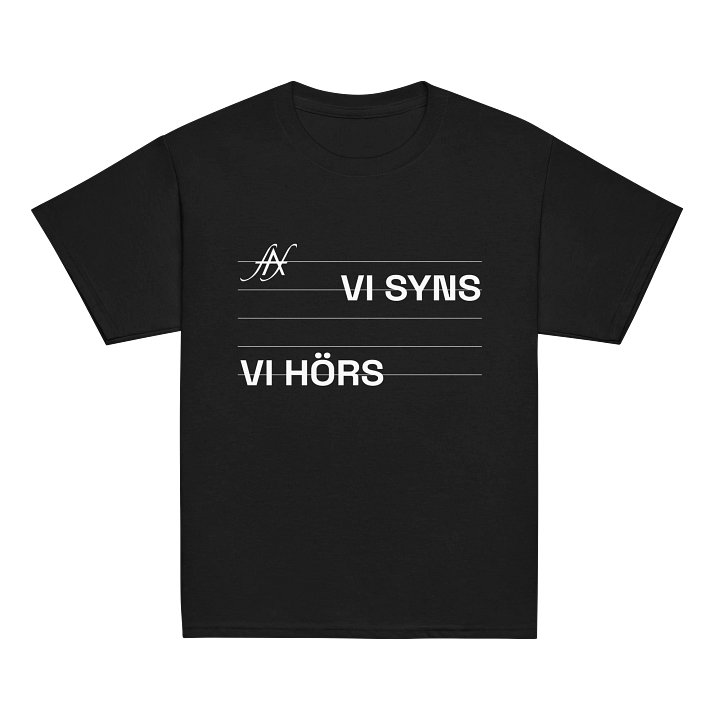 Vi syns vi hörs, barn, svart product image (2)