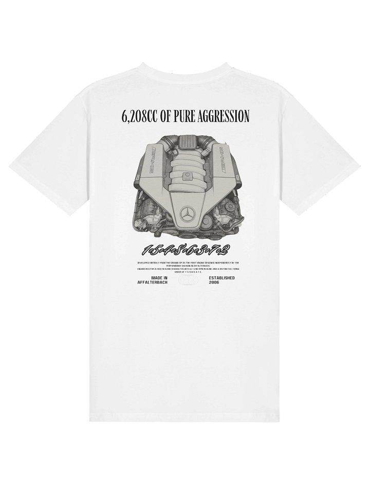 The 6.2L Symphony Tee: White Double-Sided product image (2)